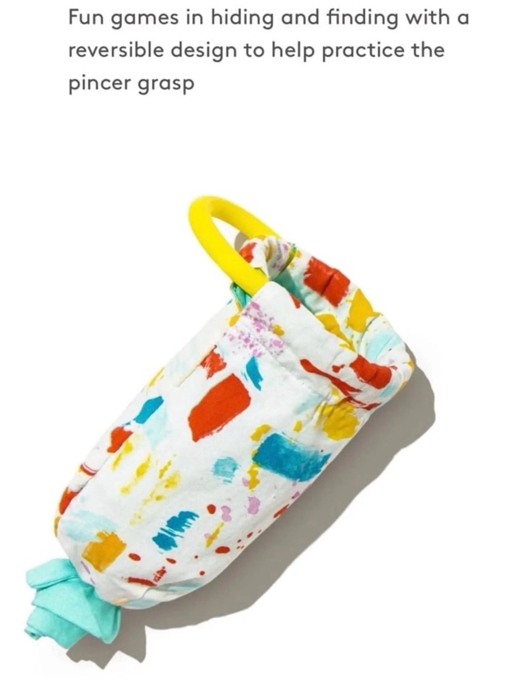 Lovevery Organic Cotton Sensory Pouch